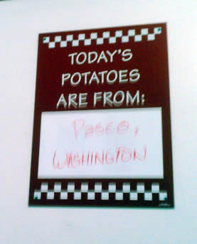 Five Guys Potato Source