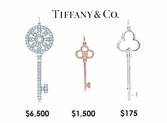tiffany key price