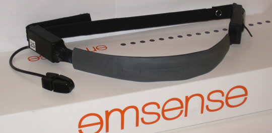 EmSense EmBand wireless headset