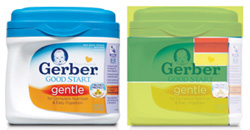 Gerber jar - "negative emotions" indicated by red