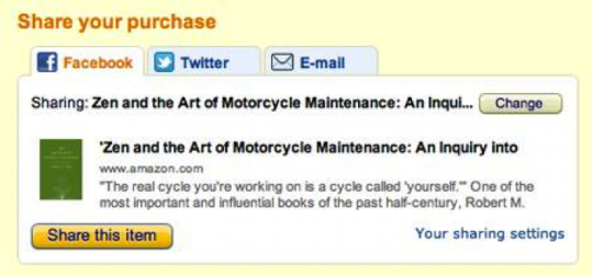 Invite them to share the purchase on social media
