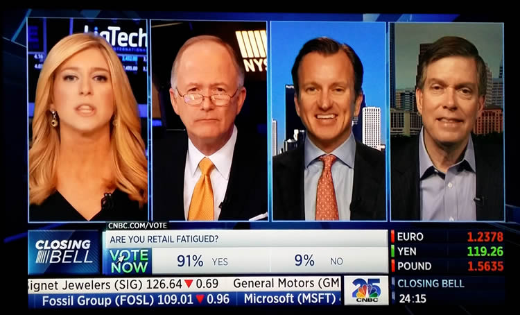 Roger Dooley on CNBC's Closing Bell