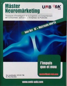 UAB neuromarketing poster