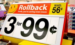 Walmart price rollback