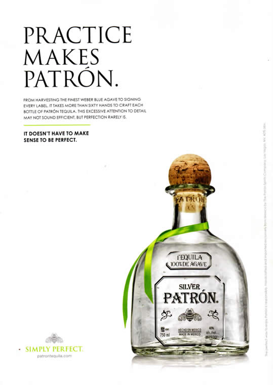 patron tequila ad