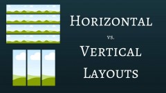 horizontal vs. vertical website layouts