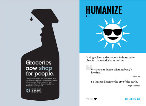 Found Rhetoric - IBM Advertising - Humanize