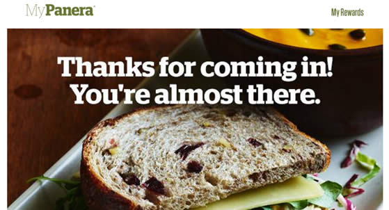 panera - almost there