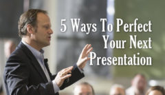 how to give a perfect presentation